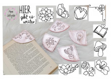 ADVENTSKALENDER 3. Dezember - Stickserie ITH - Buchecken Motive